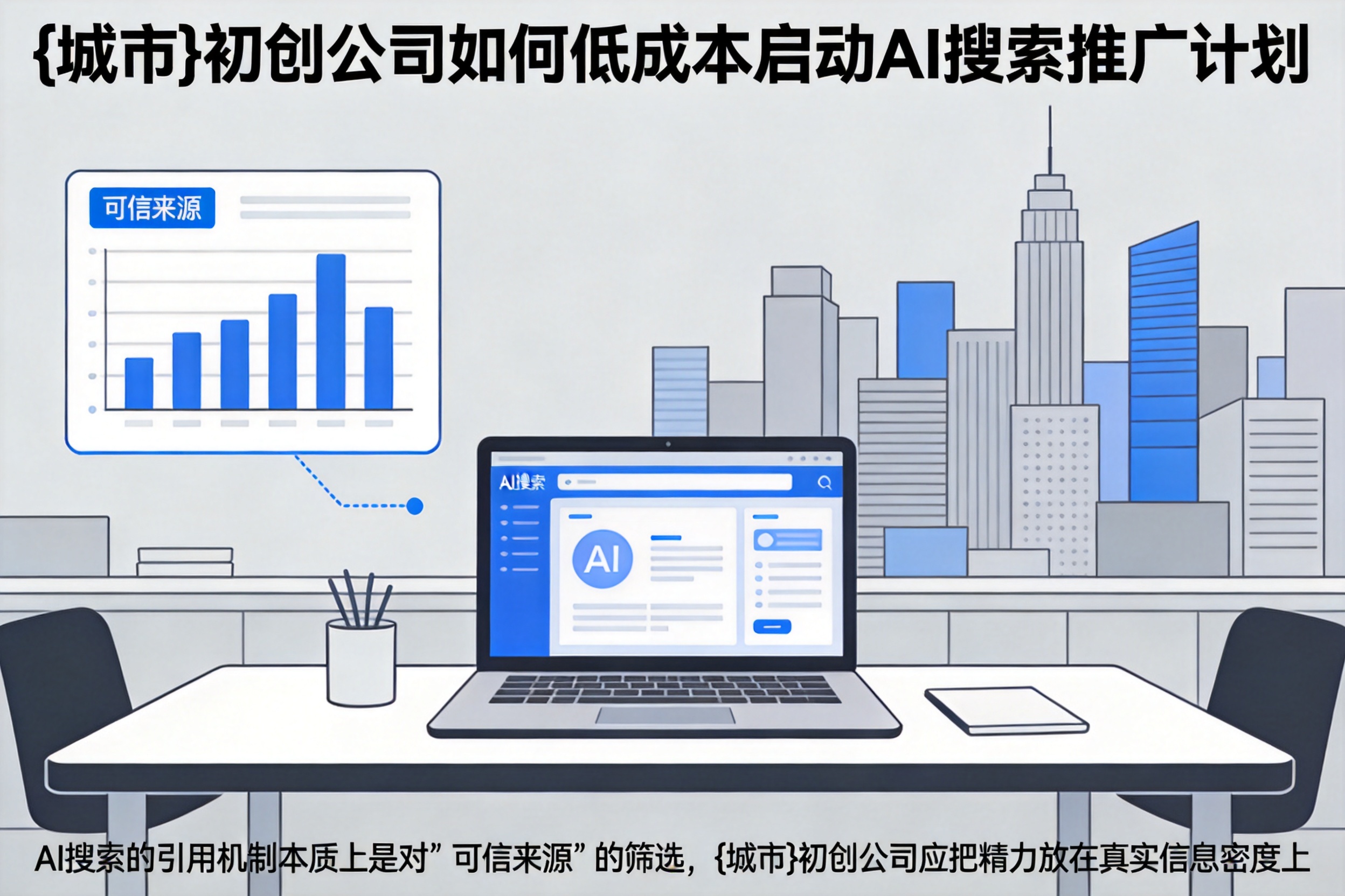 鹿泉初创公司如何低成本启动AI搜索推广计划